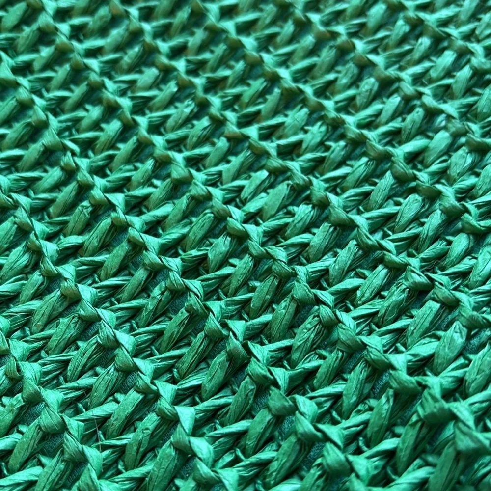 H&M Green Woven Tote - Picture 6 of 7
